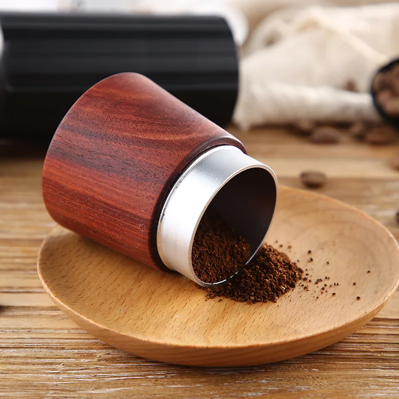 Portable H-Idden Handle Hand Coffee Machine Hand Coffee Grinder Household Coffee Pot with Stainless Steel Grinding Core Househol