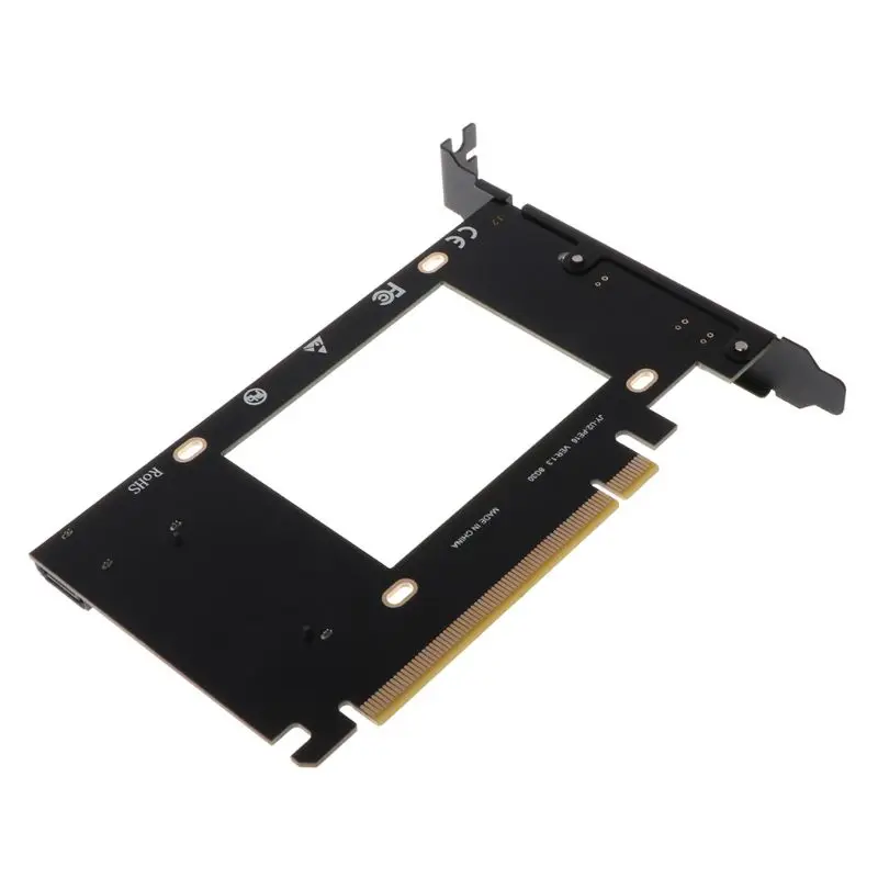 Переходник PCI-E Riser 3 0 4X X16 к U.2 SFF-8639 адаптер NVMe PCIe SSD PCI-e U2 карта M.2 NGFF 2 5 'SSD на PCI-EX16