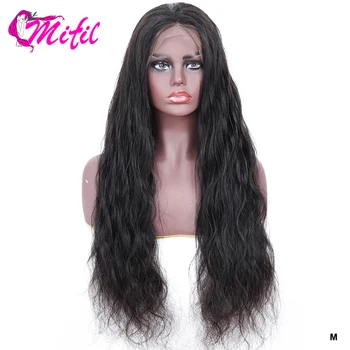 

Transparent Lace Frontal Wig Glueless Lace Front Human Hair Wigs 13x4 HD Frontal Wig Body Wave Pre Plucked Baby Hair 150% Mifil