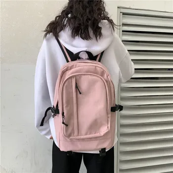 

Female Korean version of Harajuku ulzzang forest backpack college students simple and versatile tooling backpack ins