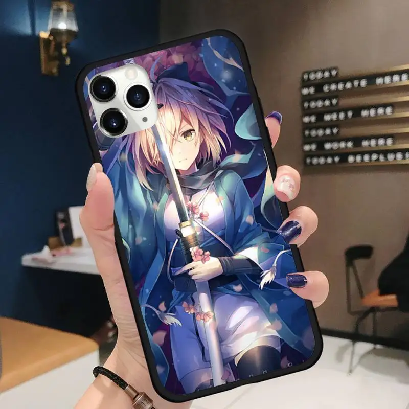 Fate Grand Order Anime Phone Case For Iphone 11 12 Mini Pro Xs Max 8 7 6 6s Plus X 5s Se Xr Phone Case Covers Aliexpress