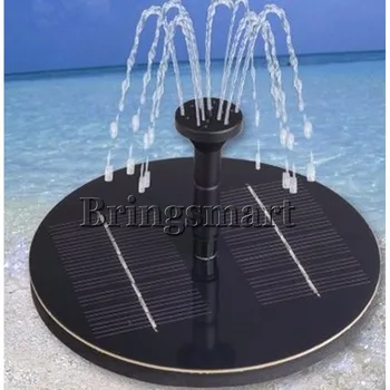 

Free Shipping SR-160F Solar Fountain Pump 8V DC Brushless Motor Landscape Fountain with Solar Panel Submersible Pump