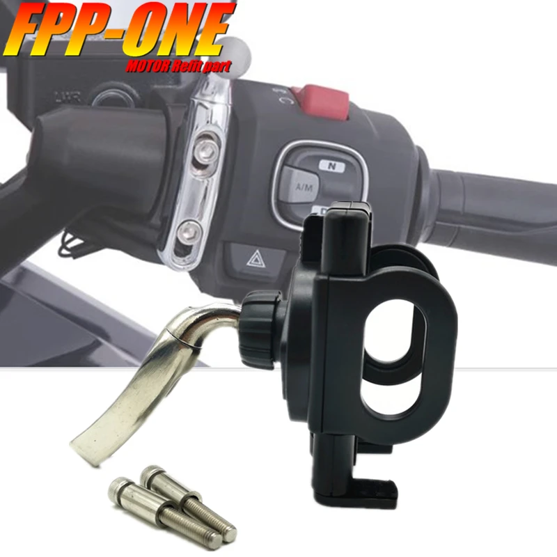 

FOR HONDA VTX1800 SANDO 750 1000 Motorcycle Accessories Handlebar GPS Navigation Bracket