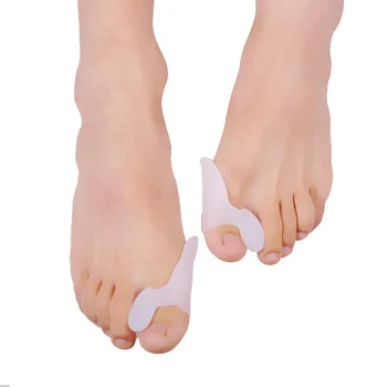 

2 PCS = 1Pair Foot Care Gel Tool Bunion Corrector Bone Toe Hallux Straightener Toe pedicure Spreader Valgus Protector Big A2U4