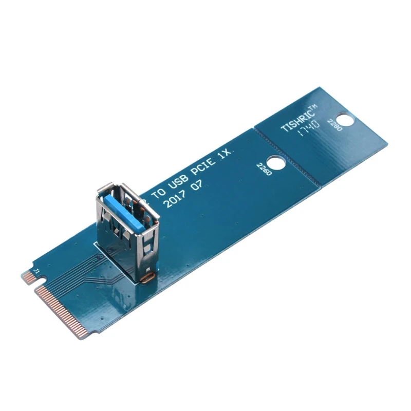 Адаптер M.2 SATA SSD на USB 3 0 конвертер карта для PCIe PCI-E расширения не требует кабеля