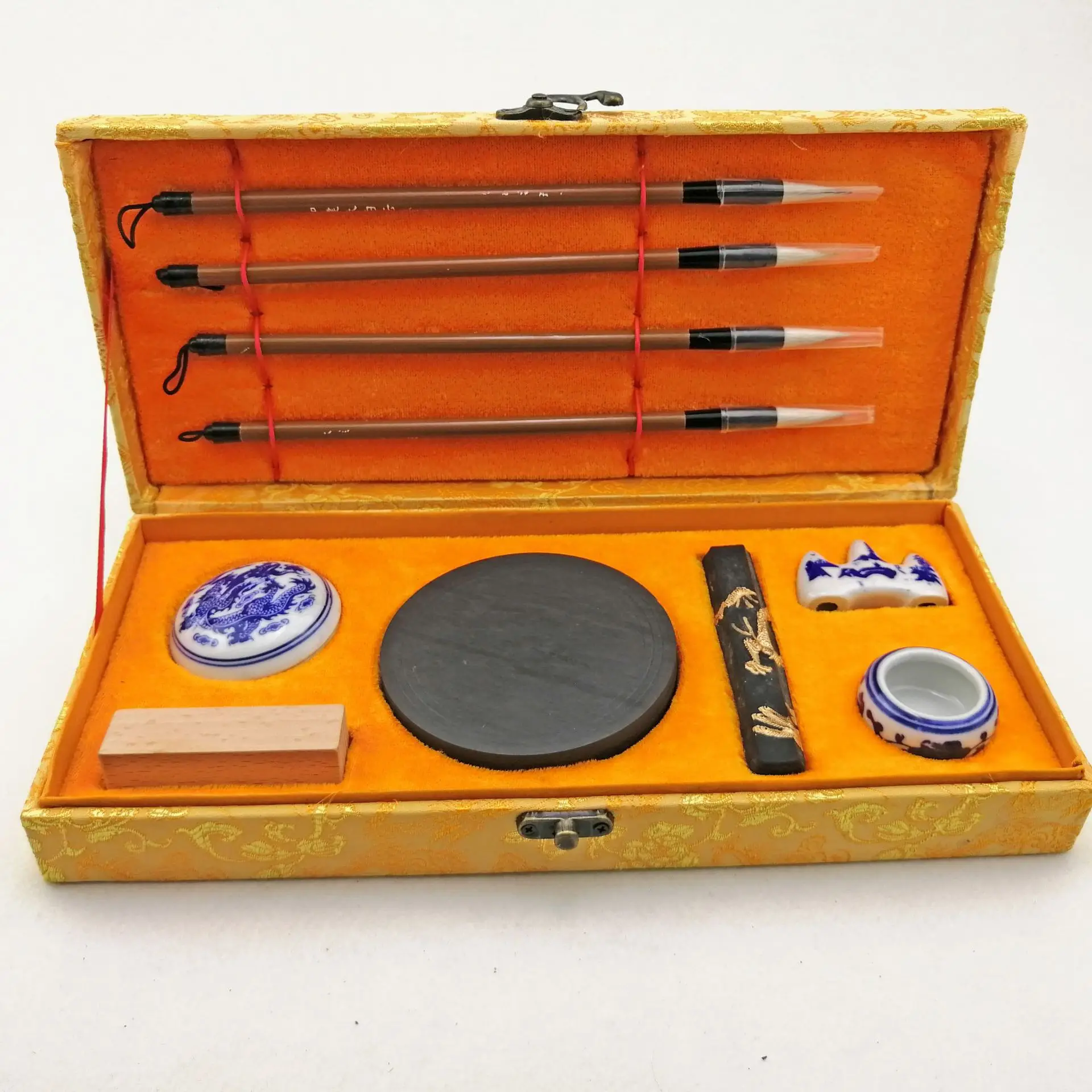 

Manufacturers Direct Selling Calligraphy Materials Four-piece Set Students Only Calligraphy Practice Set Ink Supplies