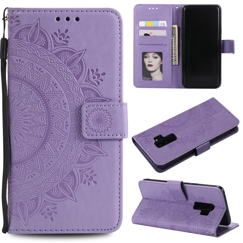 

Luxury Wallet Leather flip phone Cover case for Samsung galaxy A50 case S6 Edge S7 S8 S9 S10 plus note 9 A8 A9 2018 J7 2018 A70
