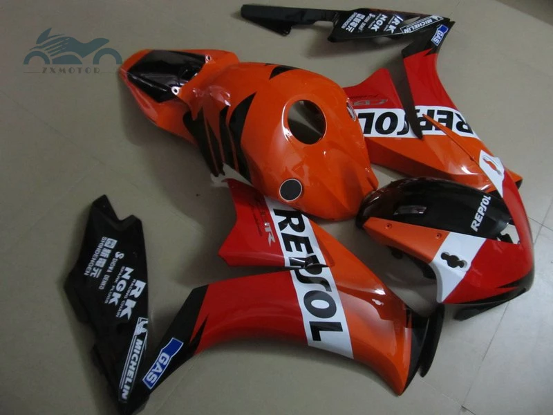 Индивидуальные инъекции обтекателя комплект Подходит для Honda CBR1000RR 2008-2011 CBR 1000RR 08-11 ABS пластиковые спортивные Обтекатели наборы частей KQ01