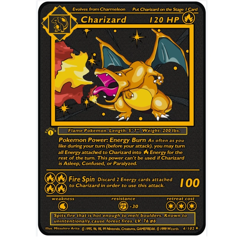 Dark Charizard Pokemon Card