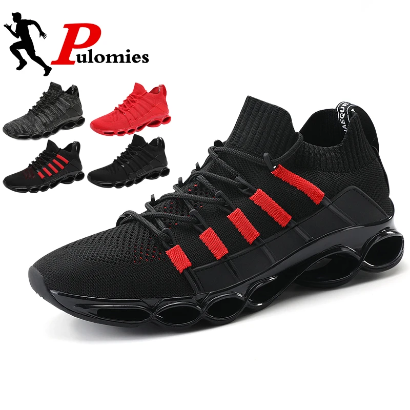 PULOMIES/мужская спортивная обувь; обувь для бега; мужские кроссовки на платформе; мужская повседневная обувь; Мужская обувь для тенниса; Size38-48 кроссовки