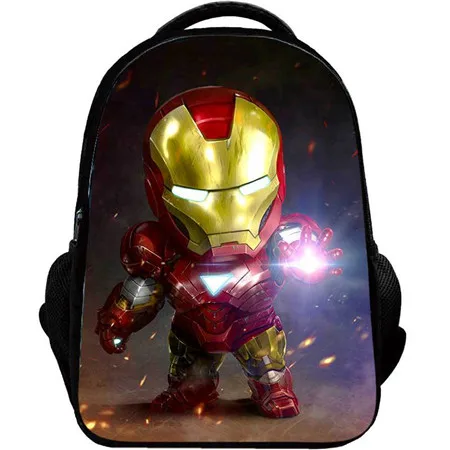 Style twenty six Marvel новая Студенческая сумка с изображением Железного человека, аниме, американский капитан, мужская повседневная сумка на плечо, нейлоновая сумка для мальчиков и девочек, рюкзак - Цвет: Style twenty six