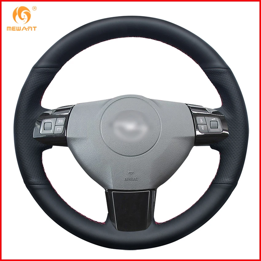 MEWANT для Opel Astra 2004 2005 Corsa 2009 zafлра 2004-2006 черные чехлы из искусственной кожи