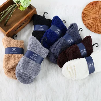 

Socks Super Warm Heavy Thermal Merino Wool Winter Socks Japanese Harajuku skateboard Socks Носки С Рисунком
