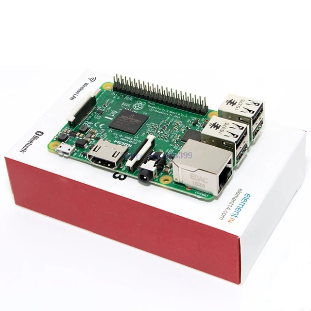 

A2-- For Raspberry Pi 3 Model B 1GB RAM Quad Core 1.2GHz 64bit CPU WiFi & For Bluetooth element 14