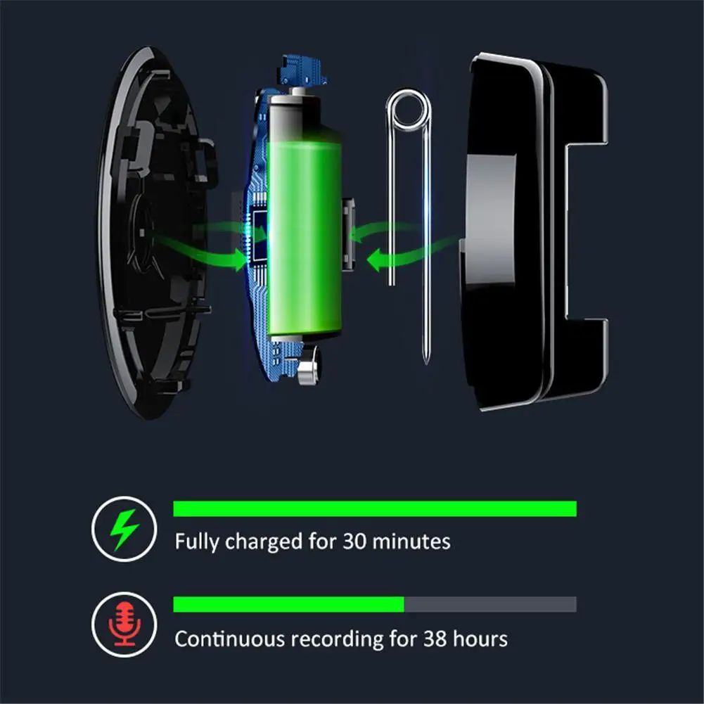 Mini Voice Recorder Audio Children Cartoon Recording Pen Noise Reduction HIFI MP3 Music Rapid Charging for Schoolbags