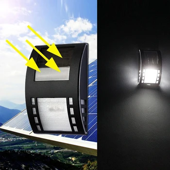 

IP65 LED Solar Lights Outdoors Wall Lamp Solares Garden Decorations Yard Fence Street Path Emergency Security Lights Lighting