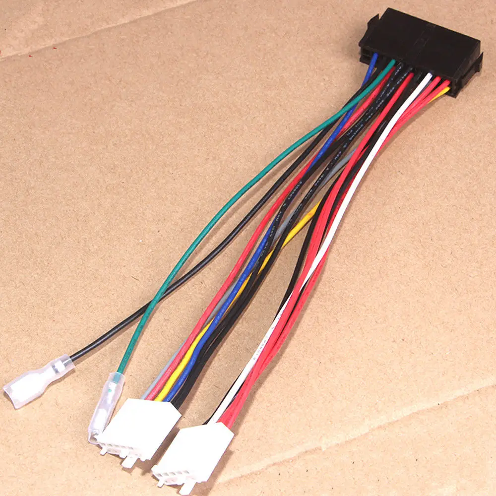  20P ATX To 2 Port 6Pin AT PSU Converter Power Cable For Computer 286 386 486 586