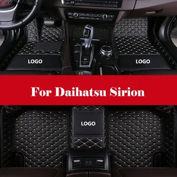 

Automobile Interior Accessories leather Luxury Custom Car Floor Mats Waterproof with Logo For Daihatsu Sirion