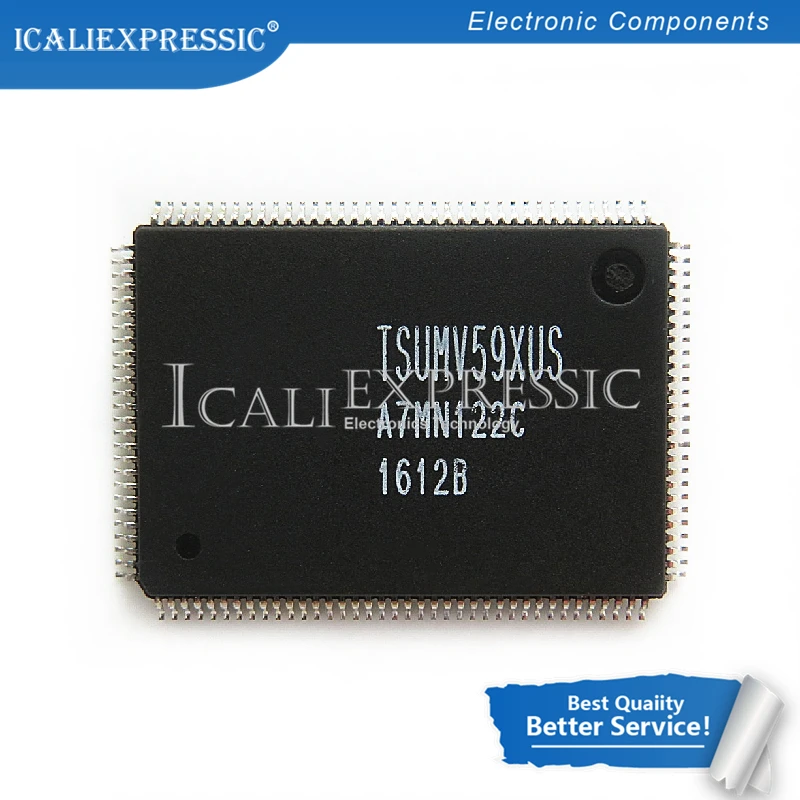 1PCS TSUMV59XUS-Z1 TSUMV59XUS Z1 TSUMV59 QFP-128 Chipset In Stock afbeelding