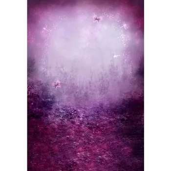 

Oil painting style fantasy scenery photography backdrop made of vinyl cloth or premium washable cloth for portrait photo