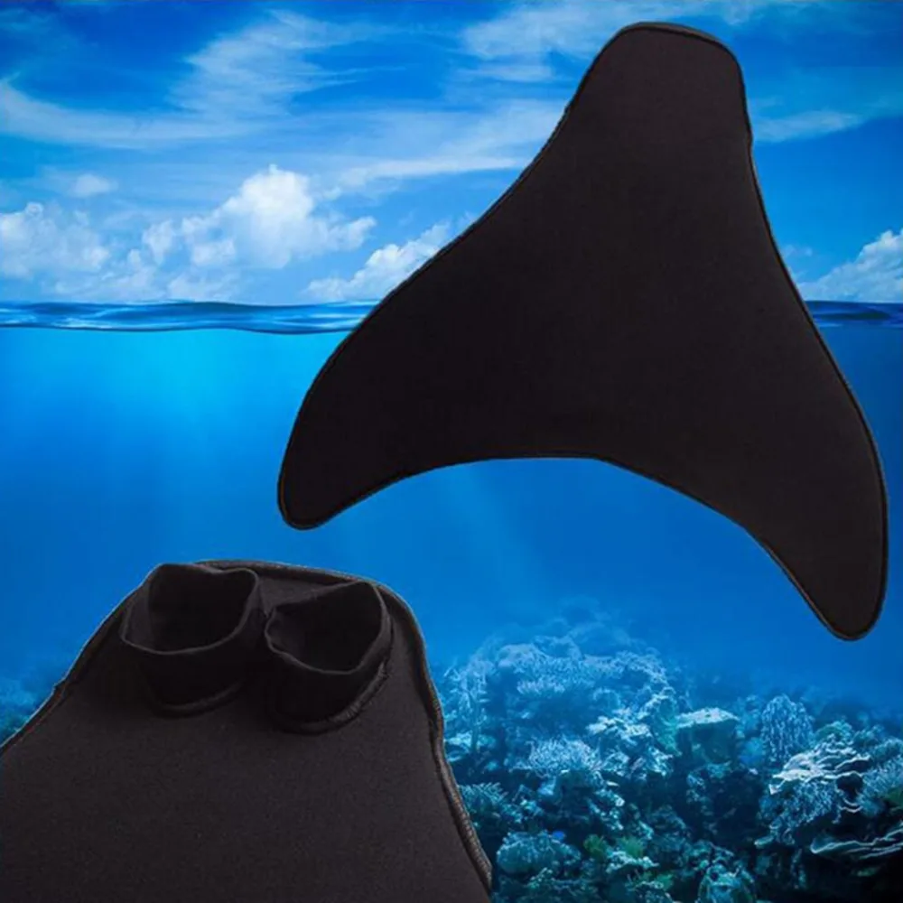 Children Outdoor Swimming Fin Foot Flippers Mermaid Tail Diving Monofin for Kids Water Sports Training Learning Drop Shipping