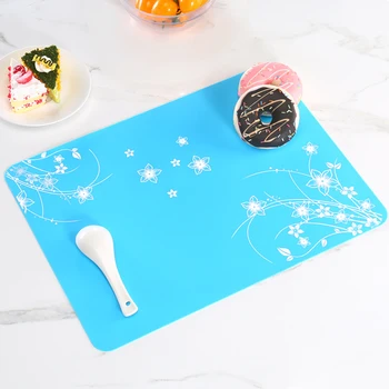

40*30CM Silicone Baking Mat Non Stick Pan Liner Placemat Table Protector Kitchen Pastry Bakeware Mat Oven Heat Insulation Pad