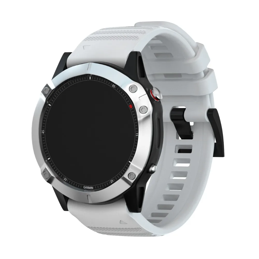 Силиконовый ремешок для часов Garmin Fenix 6/6Pro/5 Plus/Approach S60 Смарт-часы 22 мм быстросъемный ремешок для Forerunner 935 945