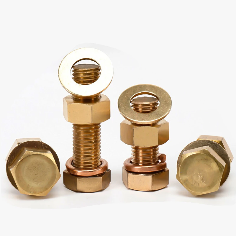 Polishing Brass Hex Head Bolts At Best Price In Ahmedabad | Varadhaman Trading Company - Foto 8