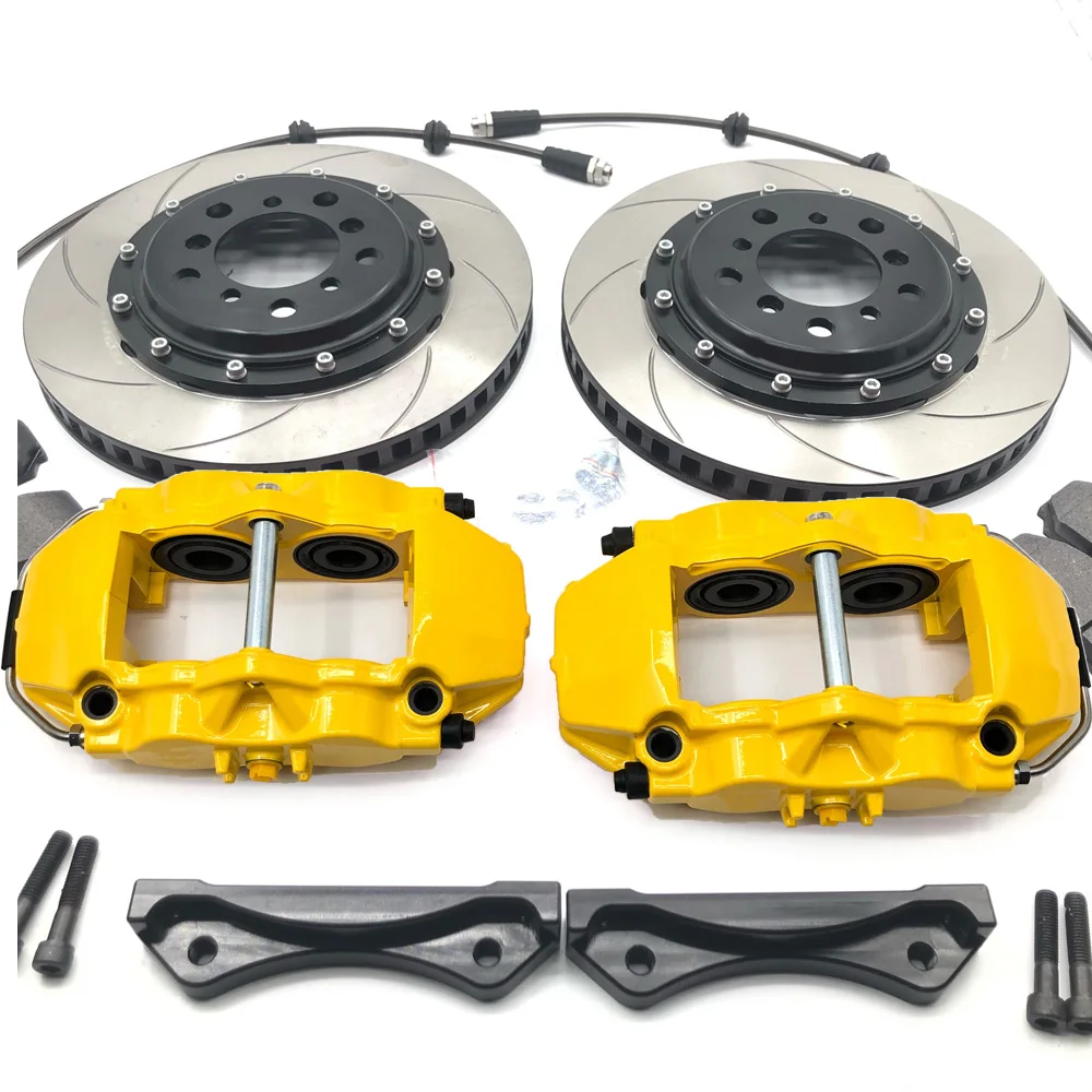 

Jekit Audi-A7-4G9 brake accessories JK9200 caliper modified upgraded 4-piston set with 330x28 rotor with center cap for 17 inch