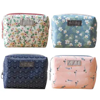 

Bageek 1pc Fashion Printing Makeup Pouch Multi-Purpose Portable Women's Ladies Cosmetic Bag Toiletry Bag For Outdoor Travel