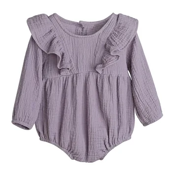 

Newborns Baby Girl Clothes Girl Romper Casual Long Sleeve Rompers Girl Romper Soft Fashion Suit For Kids Baby Clothes