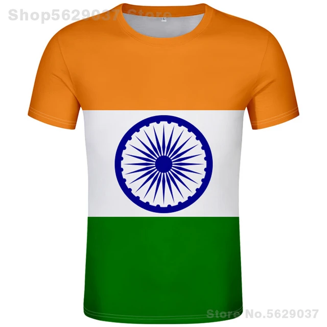 humor slag Brig India T Shirt Diy Free Custom Made Name Number Ind T-shirt Nation Flag  Hindi Country Republic Indian College Print Photo Clothes - T-shirts -  AliExpress
