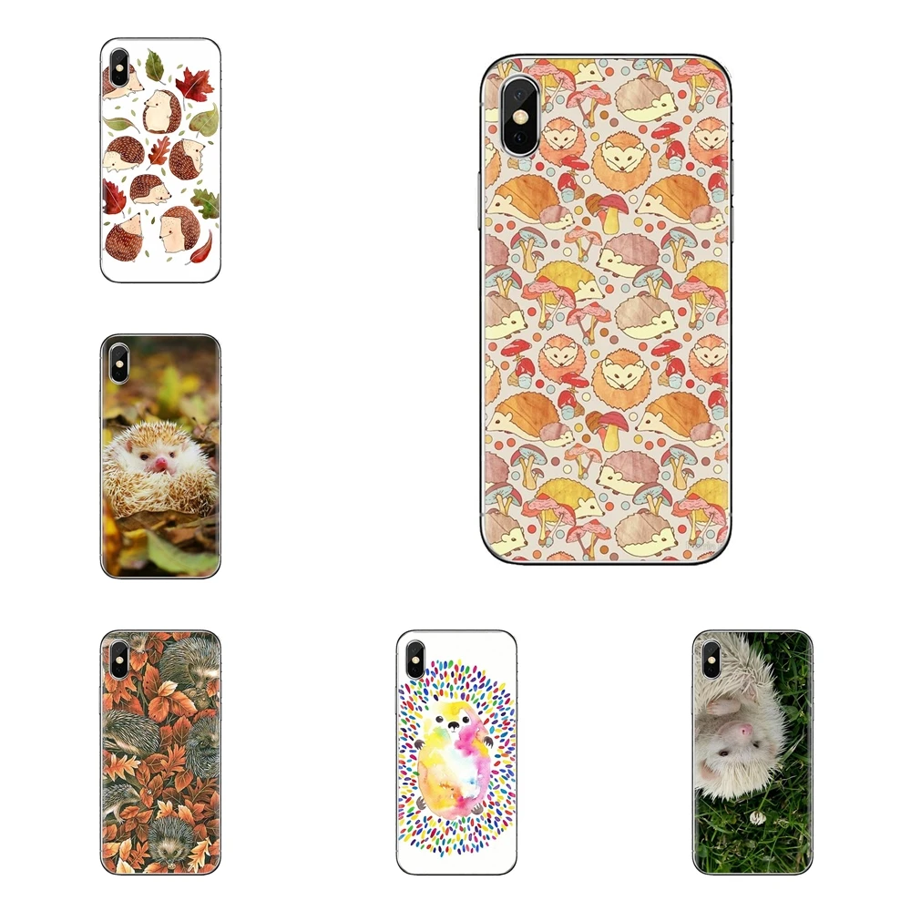For Sony Xperia Z Z1 Z2 Z3 Z5 compact M2 M4 M5 E3 T3 XA Aqua LG G4 G5 G3 G2 Mini Cute Animal hedgehogs mouse Silicone Shell Case |