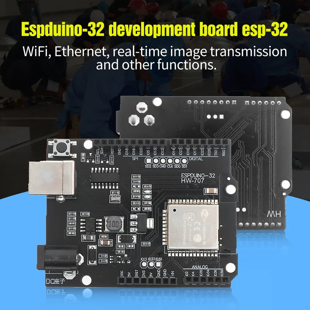 ESP32 Development Board Wireless WiFi +Bluetooth-compatible Dual Core CP2104 Filters Module 2.4GHz RF ESP32 High Quality