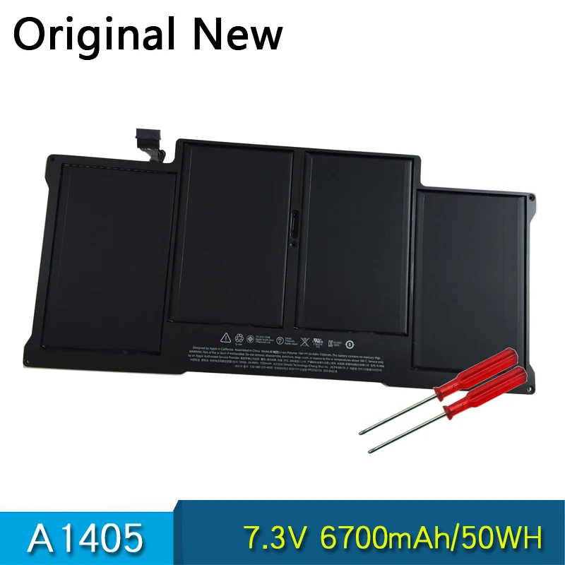 

Новый оригинальный аккумулятор для Apple MacBook Air 13 "A1405 A1466 A1377 A1369 конец 2010 Середина 2011 2012 2013 ранняя 2014 2015 50 Втч