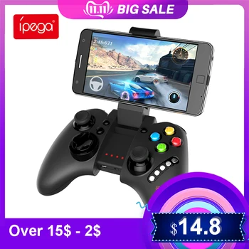 

IPEGA 9021 Wireless PC For PS3 Android Phone TV Box Bluetooth Joystick Joypad Game pubg Controller Remote For Smart Phone PC