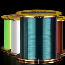 Ligne de pêche monofilament super résistante en nylon, de 500 m,fil principal, 4 couleurs, accessoire télescopique pour pêcher le poisson pierre en mer, 