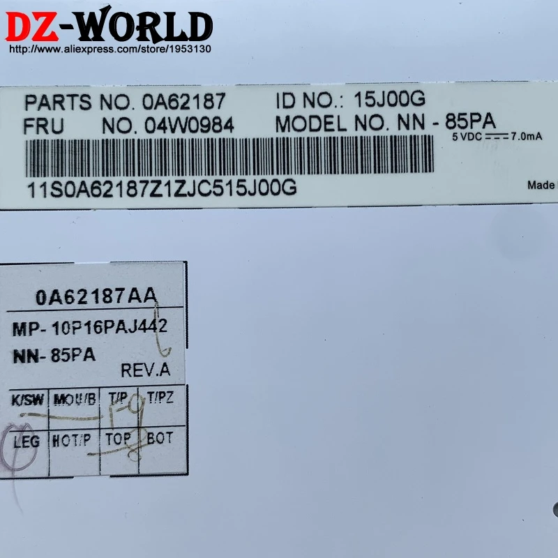 BR PT / для Thinkpad X1 португальский бразильский подсветка клавиатуры Teclado 04W0984