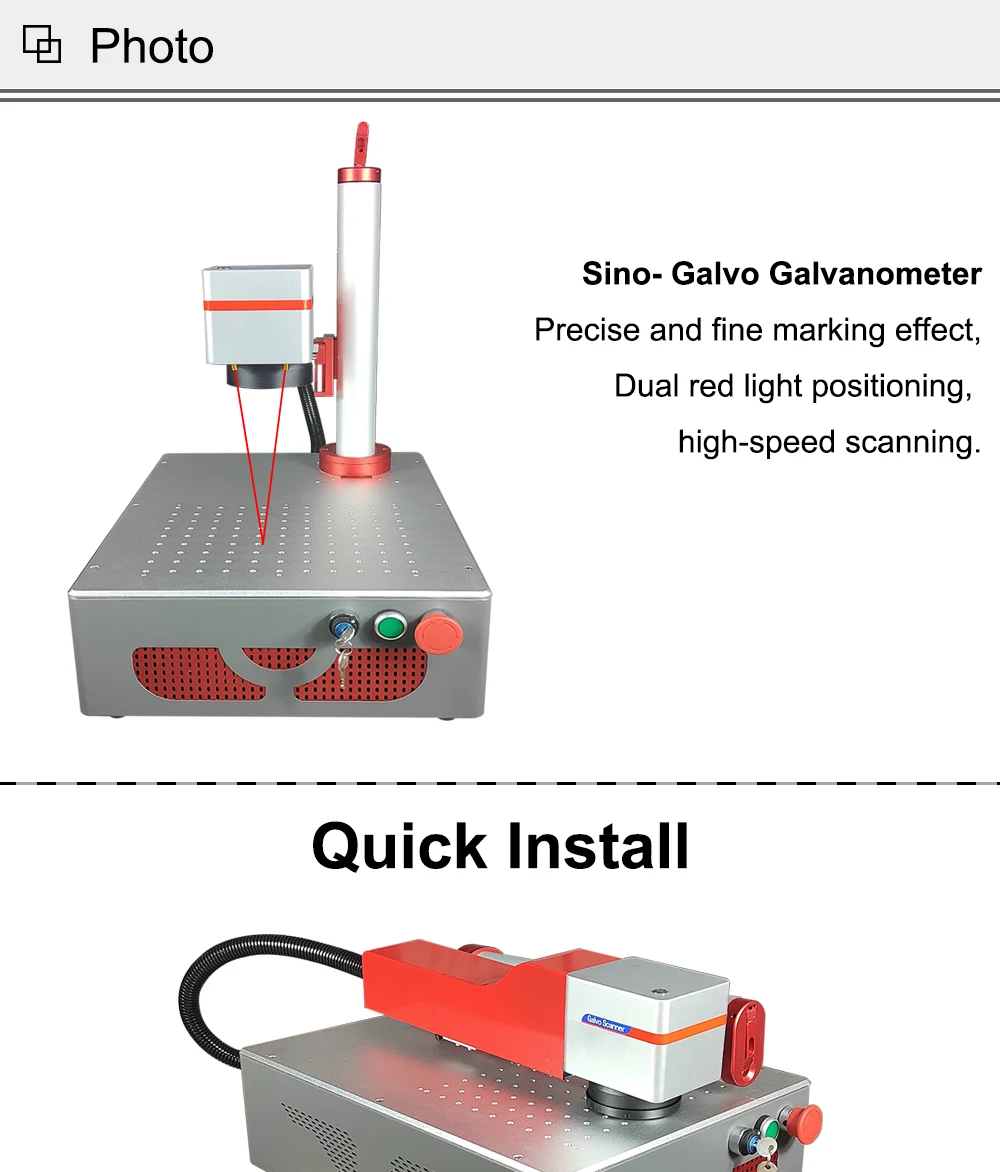 Hunst Metal Laser Marking Machine with JPT Raycus Max Source 20W 30W Foldable Mini Fiber Laser Engraver for DIY Marking Gift Hunst Metal Laser Marking Machine with JPT Raycus Max Source 20W 30W Foldable Mini Fiber Laser Engraver for DIY Marking Gift