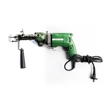 220V Электрический ковроткачество Пистолет Ковер ворсовый пистолет портативная, для ковра иглопробивных машин Вязание инструменты и разрезной ворс; шпунтовой петлёй