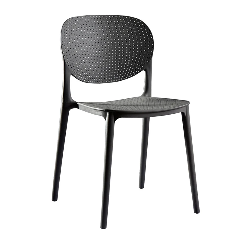 

Nordic INS PP Plastic Dining Chair Restaurant Office Meeting Computer Chair Family Kitchen Learning Leisure Cafe Plastic Chair