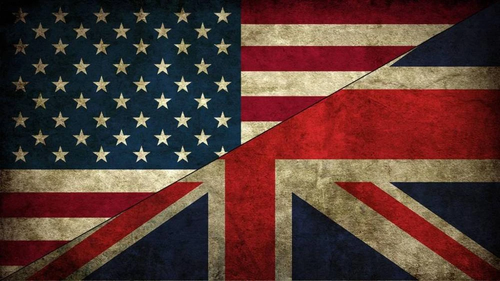 American Revolution British Flags