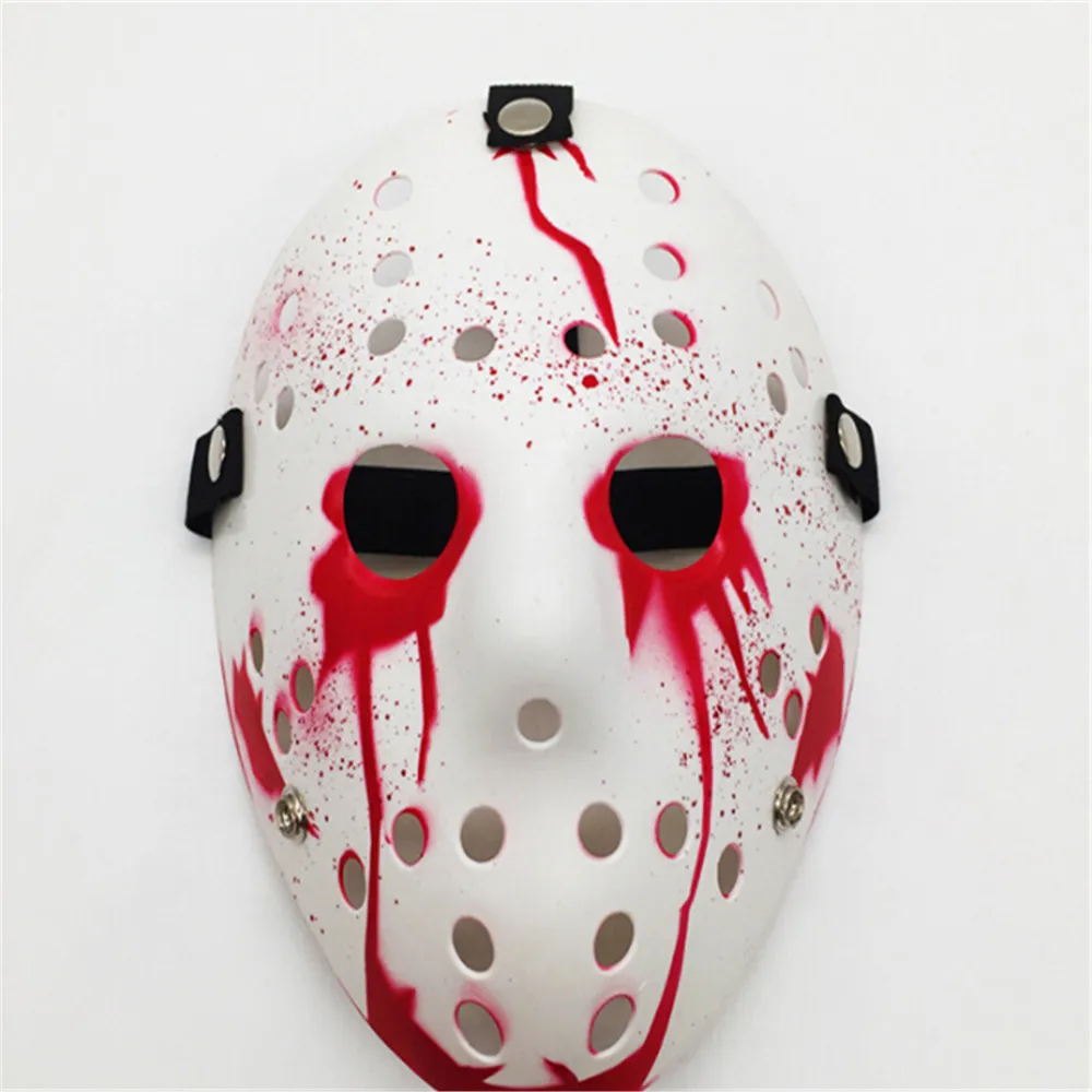 Забавная маска Viernes 13th Mascara De Hockey Los MaS Vendidos Хэллоуин Джейсон, Фредди - Цвет: Красный