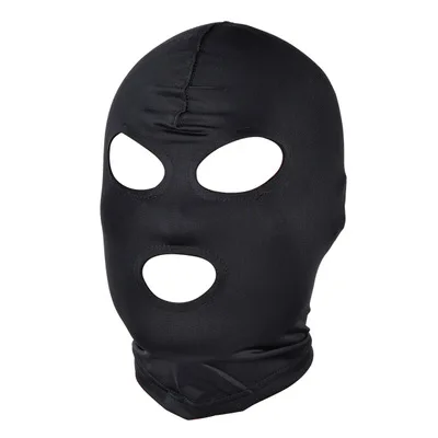 БДСМ 4 стиль для взрослых унисекс, нижнее белье головной убор маска капюшон кабала для ролевых игр; маскарадный костюм открытый глаз рот высокое качество маски