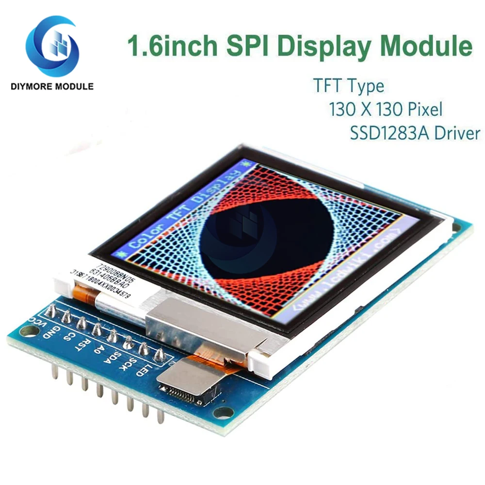 1.6 Inch OLED 1.6" TFT IPS OLED Transflective Display Module LCD Display DIY 