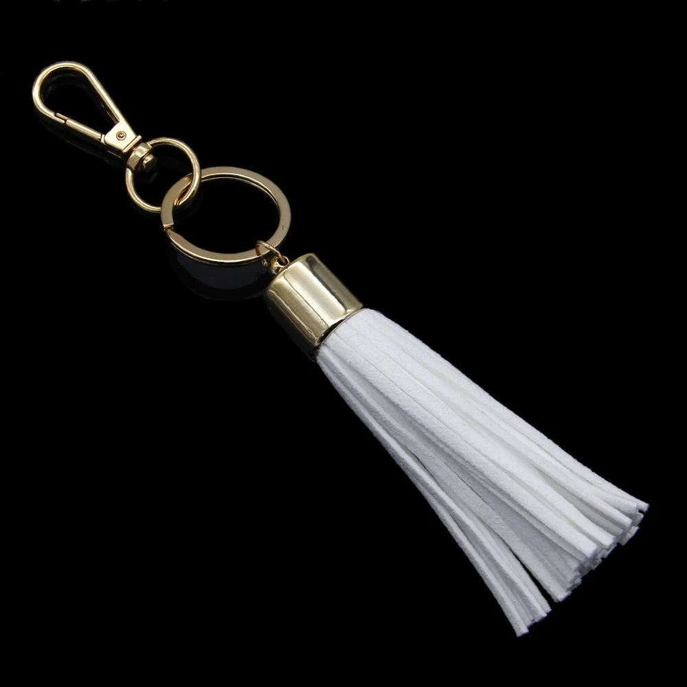 David accessories Лидер продаж из искусственной кожи брелок с кистями для Для женщин кожаный брелок мешок, 1Yc7654 - Цвет: 1086995010