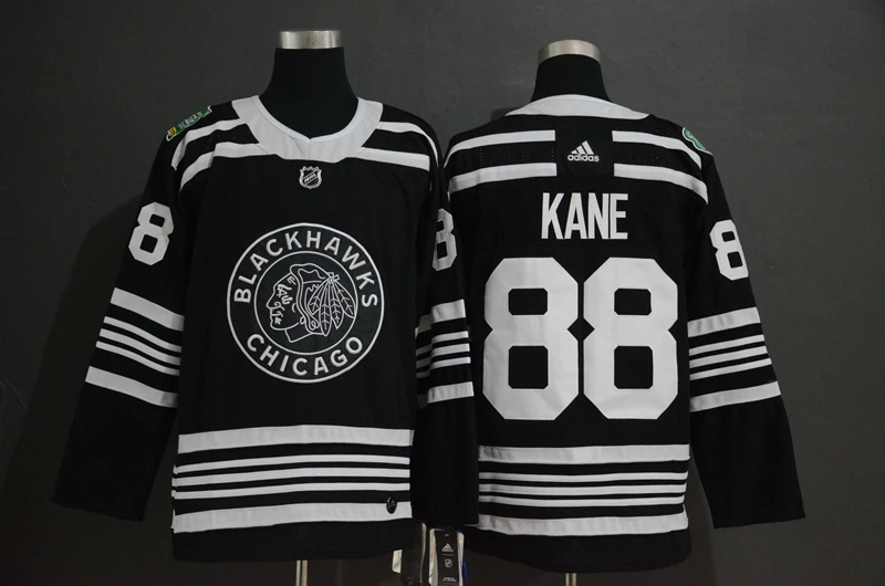 Новинка Все сшитые мужские Майки Chicago atrick Kane Jonathan Toews Duncan Keith Corey Crawford - Цвет: as photo
