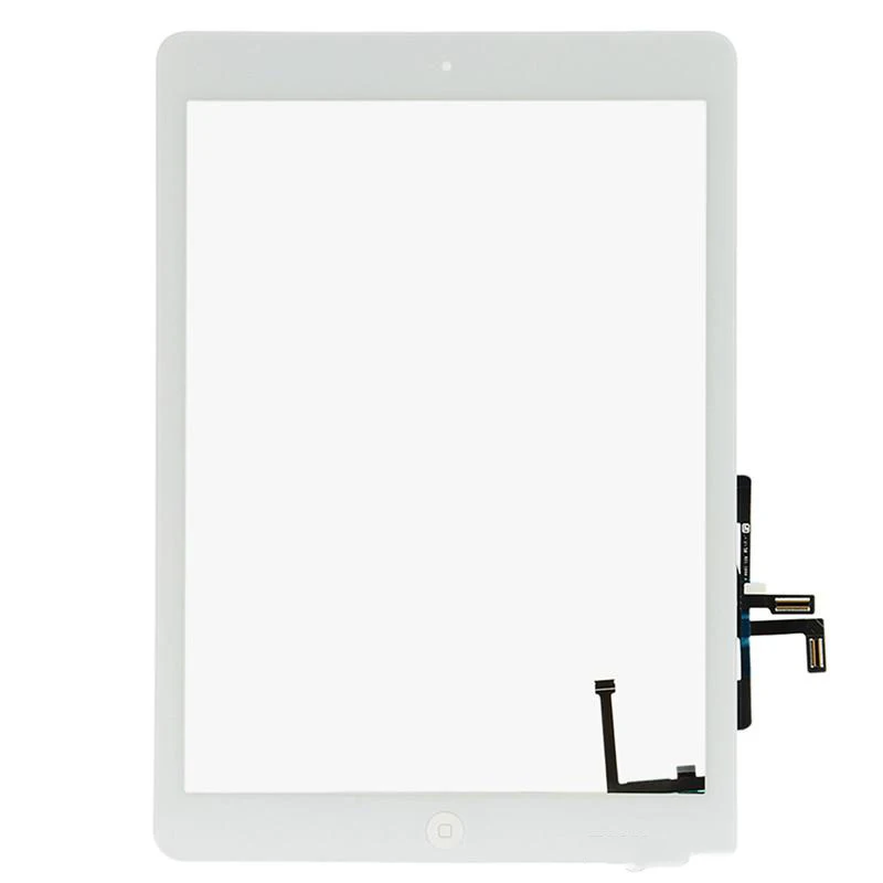 1 шт. Протестировано для Apple ipad Air ipad 5 A1822 A1823 A1474 A1475 A1476 дигитайзер сенсорный экран передняя линза+ кнопка