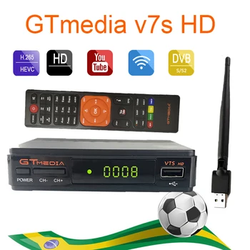 

Original DVB-S2 freesat V7S HD Europe cline for 2year Brazil satellite receiver YouTube decoder gtmedia v7s HD TV receptor cccam