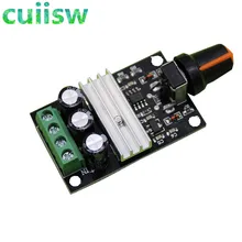 Controlador de velocidade de motor pwm, 1 peça de dc 6v 12v 24v 28vdc 3a 80w pwm regulador ajustável variável controle de velocidade com alavanca de potenciômetro